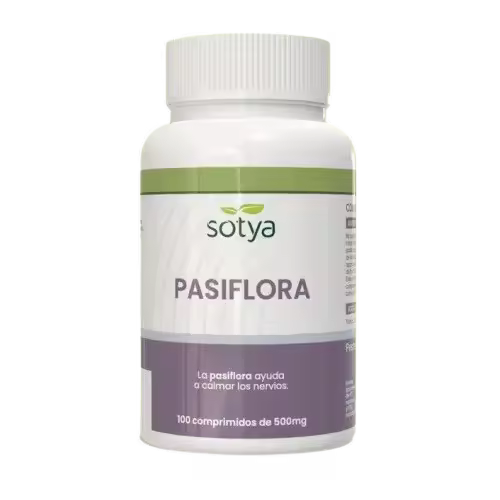 Sotya Pasiflora 500 Mg para Estrés, Sueño y Ansiedad - 1