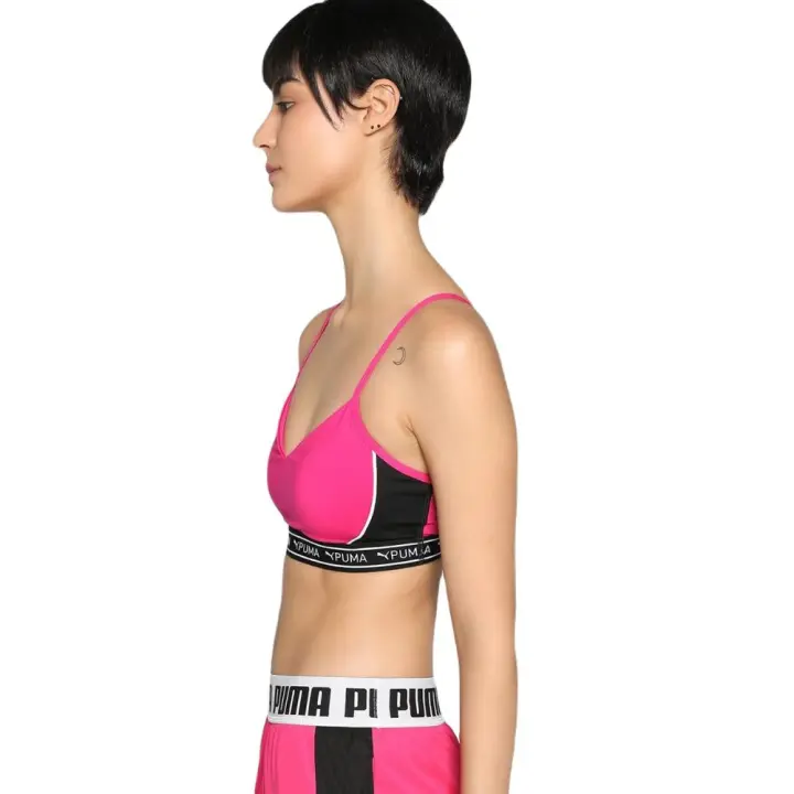 Sujetador Puma Mid Impact Fit Bra Rosa Bra 524815-48 - 1
