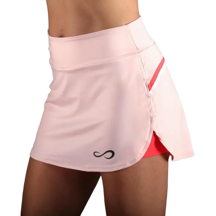 Falda Deportiva de Mujer para Pádel y Tenis Endless Flow II Crystal Rose - 1