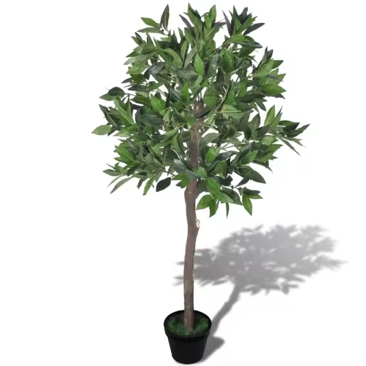 Árbol de Laurel artificial, 120 cm de Alto - 1