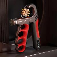 Entrenador de agarre de mano de 5 a 100 kg, expansor de muñeca de conteo mecánico, pinza de mano para entrenamiento de fitness en gimnasio, pinza de mano de resistencia ajustable - details 3