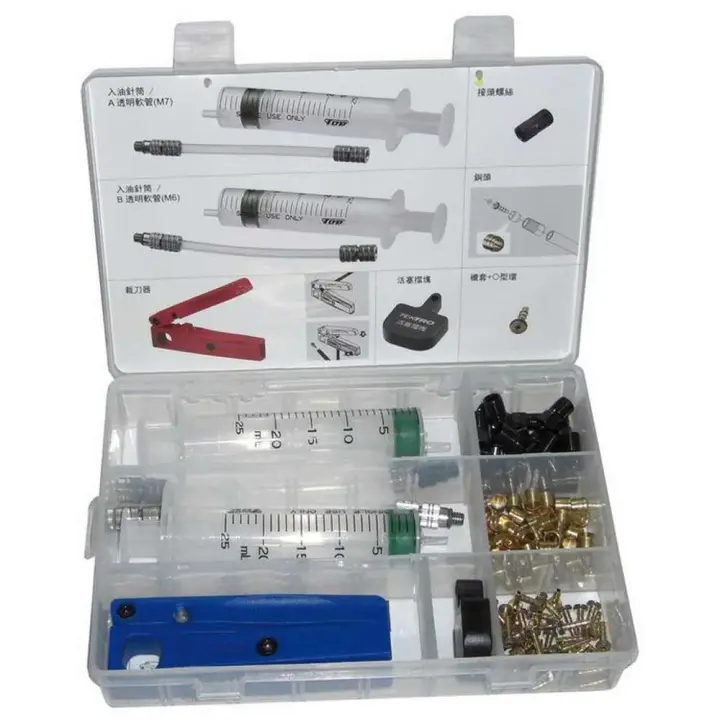 Mantenimiento Herramientas generales Tektro Herramienta Bleeding Kit Multicolor - 1