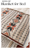 Manta De Terciopelo Para Decoración Del Hogar Y Actividades Al Aire Libre Tema Bohemio Otoño Manta De Camas Y Sofá Portátil Poliéster/Celulosa Rectangular Para Adultos - details 4