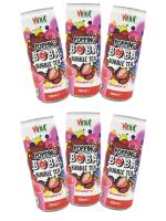 (VINUT)  PACK 3X POPPING BOBA BUBBLE TEA SABOR LICHI 320ML - details 0