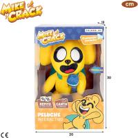Colorbaby Mikecrack Peluche Interactivo, Perro Mike, con Música, Grabación y Reproducción de Voz, Juguete Personaje Youtube, 29 cm, Canta Chocolate con Almendras, Repite lo Que Dices - details 0