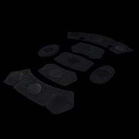 Accesorios Para Casco Wendy 3.0 Guía Lateral De Carril Montaje M-LOK Para Visores Almohadillas De Interior De Casco Correa De Barbilla Para Caza Airsoft Casco Con Sistema FAST Material Nylon - details 41