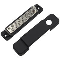 Bloque De Distribución Con 12 Terminales Para Automóviles RV Yate DC 48V 12P Barras De Cableado Con Cubiertas Y Terminales De Anillo - details 3