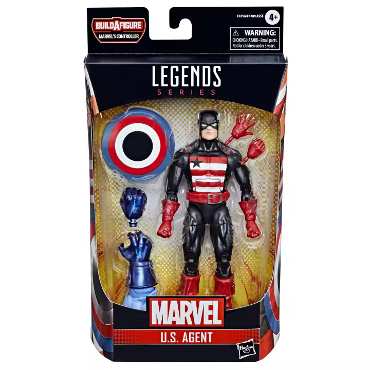 Figura hasbro us agent  15 cm  marvel legends f47965x0 - 1