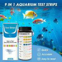 100Pcs Pruebas De Agua Para Acuario 7/9 En 1 Kit De Pruebas Para Tanque De Peces Cloruro Dureza Alcalinidad Total Carbonato pH - details 9