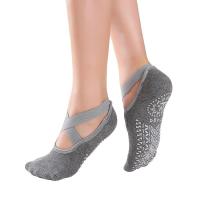 Calcetines De Pilates Para Mujer De Alta Calidad Antideslizantes Transpirables De Algodón Para Yoga Fitness Ballet Y Danza - details 5