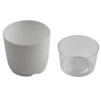 Macetas Autoabastecimiento Self Watering Para Plantas Hidroponía Flowerpot De Suculentas Y Violeta Africana Plástico Para Escritorio - details 3