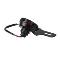 Lámpara Trasera De Moto LED Roja Retro Con Soporte Para Placa De Matrícula Para Harley Honda Suzuki Chopper Bobber - details 2