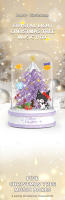 Bloques De Construcción De Árbol De Navidad Con Luz LED Y Música DIY Juguete Educativo Para Niños Regalo De Año Nuevo - details 0