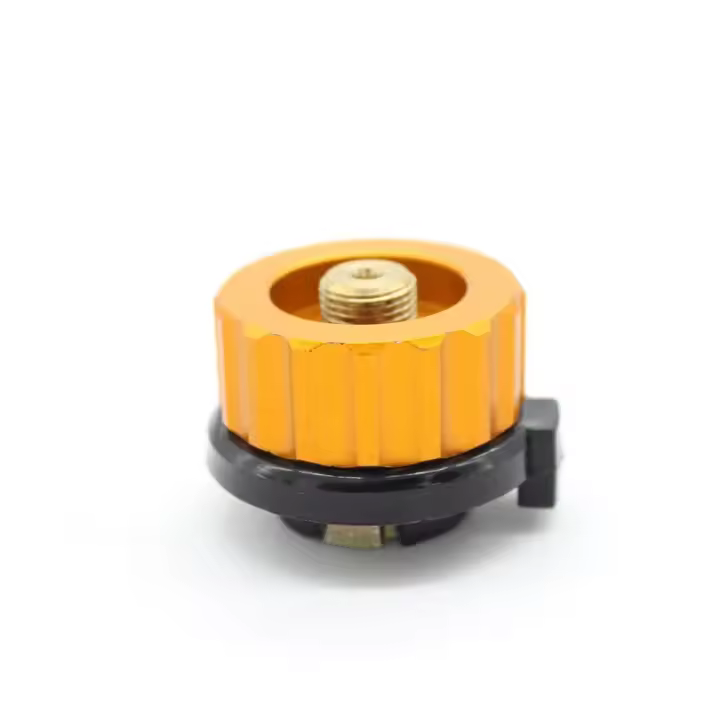 Adaptador De Estufa Para Camping Y Senderismo Tipo Dividido Convertidor Conector Con Apagado Automático Para Tanque De Carburante De Gas - 1