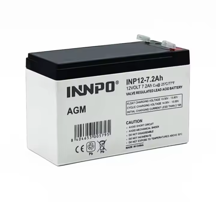 INNPO BATERIA 7,2 AH / 7 AH 12V CATEGORIA AGM - 1