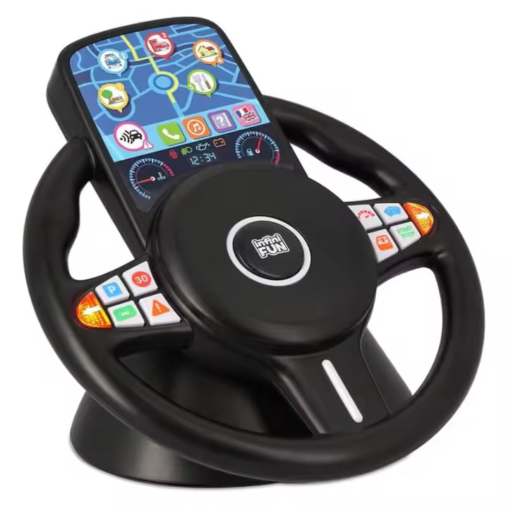 Volante electrónico Infinifun Mi Primer Volante sonidos bilingüe Cefa Toys - 1