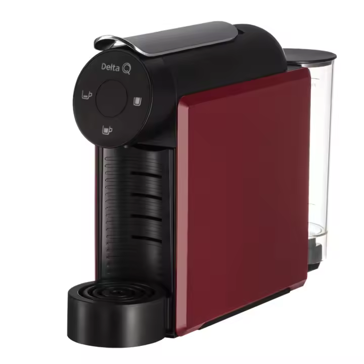 Cafetera de Cápsulas DELTA Q Mini Qool Granate - 1