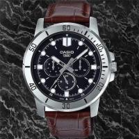 Reloj deportivo hombre Casio MTP-VD300L-1E  45mm correa de cuero  resistente al agua - details 2