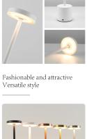 Lámpara De Noche LED Recargable Con Toque Luz Ambiental Creativa Para Mesa Iluminación Exterior Decorativa Moderna USB - details 1