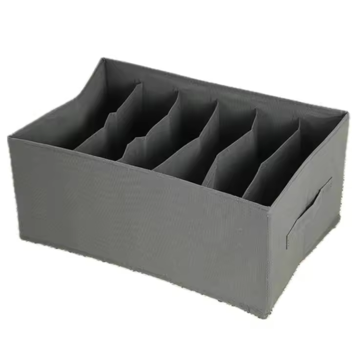MEJORADA Organizador de Armario Gris Liso (40*28*20CM) - 1