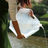 Botella De Agua Plegable De 10L Para Camping Al Aire Libre Senderismo Emergencias Y Sobrevivencia Bolsa De Almacenamiento De Agua - details 2