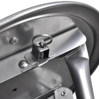 vidaXL Taburetes plegables 4 unidades cuero sintético - details 6