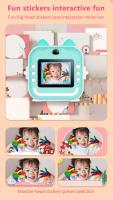 Cámara Digital Infantil Q5 Impresora Inalámbrica De 32G TF Video Juguete Educativo Para Niños Y Niñas Regalo Con Cámara Y Impresora Inkless - details 11