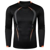 Camiseta De Manga Larga Para Hombre Auténtica Secado Rápido Ligera Transpirable Estilo Deportivo Sobredimensionada Para Fitness Y Uso Diario - details 1