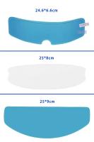 Película Antigolpe De Motocicleta 3 En 1 Anti-Brillo Y Antiniebla Universal Para Casco De Motocicleta Accesorios Para Motocicletas Unisex - details 5