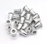 20Pcs Aleación De Aluminio Rivnut M3 M4 M5 M6 M8 M10 M12 Cabeza Plana Inserto Taponado Tornillo Rivet Nut Para Carpintería - details 1