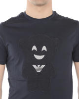 Camiseta Emporio Armani Cotton Man Azul 3G1T911J30Z 922 - details 5