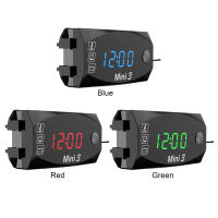 Reloj De Motocicleta 12V Impermeable 3 En 1 Con Termómetro Voltímetro Y Pantalla Digital Universal Para Moto Accesorios De Motocicleta - details 7