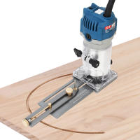 Juego De Herramientas Para Carpintería Con Circunferencia Cortadora Y Base Para Router Eléctrico Talla Circular Con Escala Y Alambrilla Herramienta DIY De 220-670mm - details 2