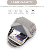 Mochila para Computadora Portátil Impermeable con Carga USB - details 3