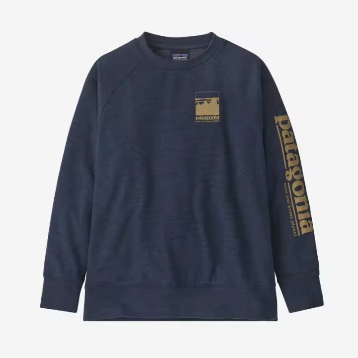 SUDADERA PATAGONIA LIGHTWEIGHT CREW NIÑO - 1