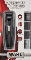Wahl Mustache & Beard Barbero Inalámbrico Cortabarbas Bigote, Cuchillas de Precisión de Carbono Autoafilables, Longitudes Variables, Corte Apurado, Empuñadura Ergonómica Antideslizante, Peine, Aceite Lubricante y Cepillo de Limpieza - details 2