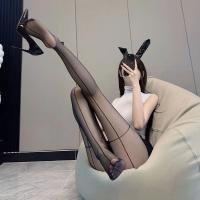Pantimedias Elásticas Transparentes De Estilo Coreano Ultrafinas Para Mujer Medias De Leggings Con Rayas Moda Femenina - details 6