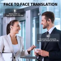 Auriculares con traducción de idiomas en tiempo real con IA, versión mejorada 2025, auriculares con traducción de IA de oído abierto, auriculares con traductor para Android e iOS, auriculares con traducción a 144 idiomas para iOS y Android - details 0