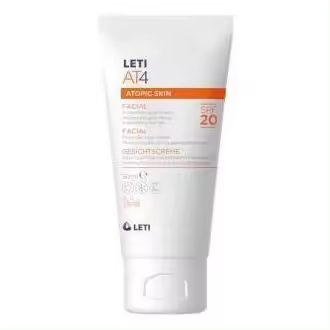 Leti At4 Atopic Skin Crema Facial SPF 20 50 ml - 1
