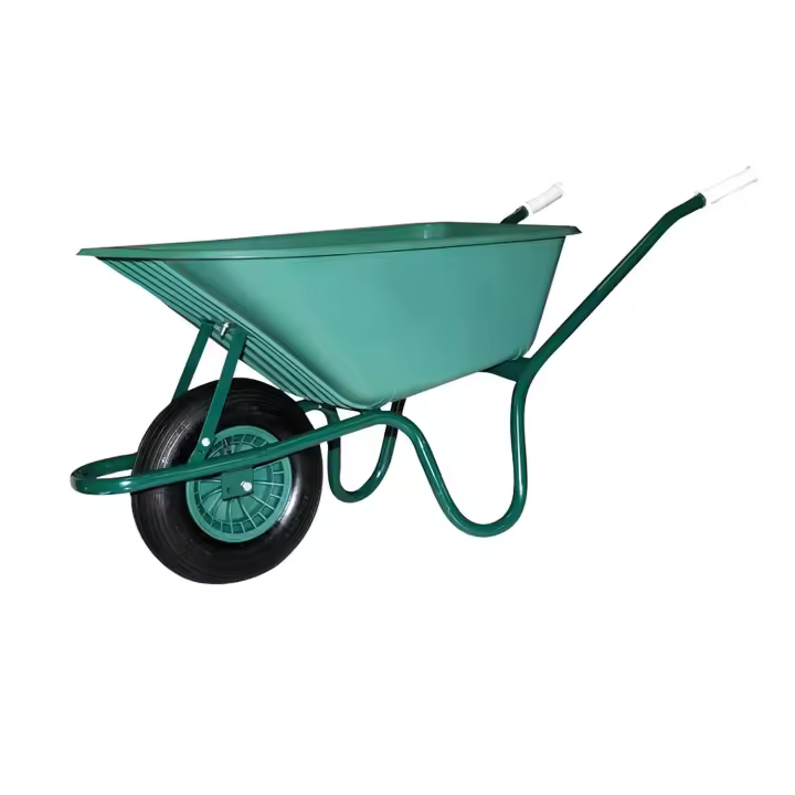 MAURER Carretilla Obra Plastico Desmontada 100 litros - 1