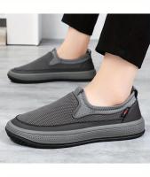 Zapatos De Deporte Para Hombre Verano Transpirables Mocasines Ligeros De Malla Slip-on Para Caminar Nuevo En Venta - details 3
