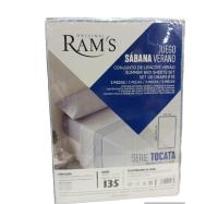 Ram'S - Juego de Sábanas de 150 - Ropa de Cama Matrimonial - Algodón 150 - Set 3 Piezas Sábanas Verano - details 18