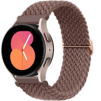 Correa Elástica Tejida 20mm Para Samsung Galaxy Watch 4 Classic/5 Pro/46mm/3/Active 2/s3 Huawei Watch GT 2e pro Banda Solo - details 3