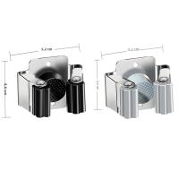 Soporte De Mopa Y Escoba De Pared Para Cocina Y Baño Organizador Ecológico De Acero Inoxidable Resistente Al Agua Con Clip De Almacenamiento - details 0