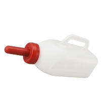 Suministros De Lactancia Para Cerditos Botella De Alimentación De Silicona 2L Con Manija Resistente Y Antigradoles Para Granjas - details 0