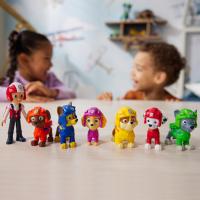 SPIN MASTER - PATRULLA CANINA - PACK 7 FIGURAS AIR RESCUE: Ryder, Chase, Marshall, Skye, Rubble, Rocky y Zuma - Patrulla Canina Juguetes - Regalo Niño 3 años + - 6071499 - Juguetes Niños 3 años + - details 3