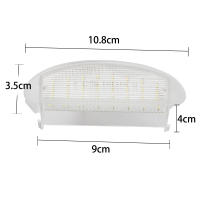 Luces De Placa De Matrícula LED 18 LED 12V Para Coche Accesorios De Faros Canbus Sin Error Compatible Con Renault Clio MK2 Twingo II - details 3