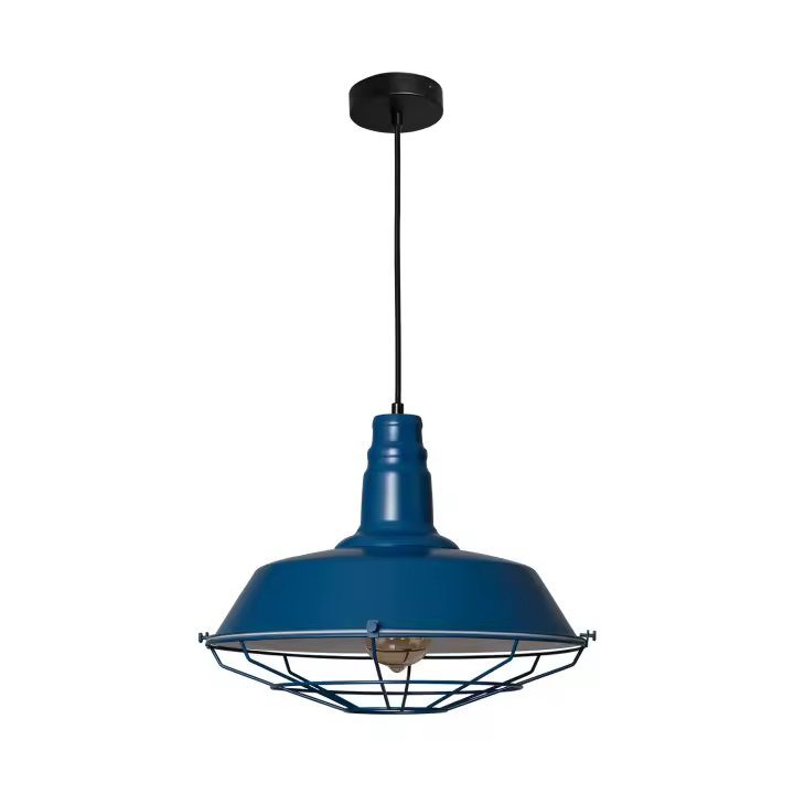 Ledkia Lámpara Colgante Jagger Estilo Retro para Decoración de Interiores - 1