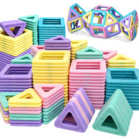 Bloques De Construcción Magnéticos STEM Juguete Educativo DIY Color Macarón Set De Construcción Aprendizaje Para Cumpleaños Halloween Navidad - details 0