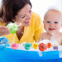 Juguetes De Baño Plegables Para Niños Cupos Colocables Forma De Barco Coloridos Juguete Educativo Temprano Para Bebés Juguetes De Piscina Playa Regalos - details 3